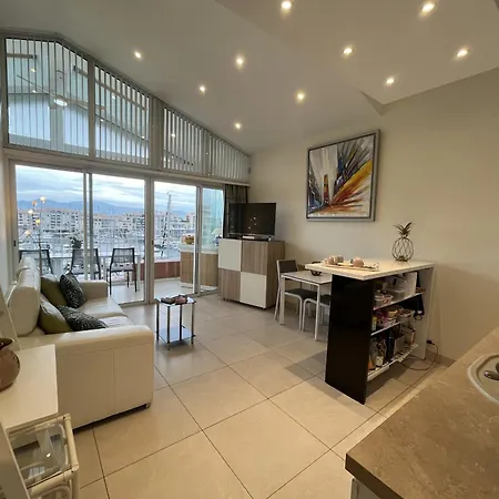 Apartamento Le Must Cap Hermes, Incroyable Vue Sur Port, T2- *